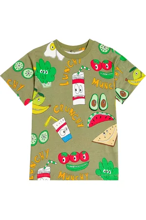 Stella McCartney T-Shirt aus Baumwoll-Jersey