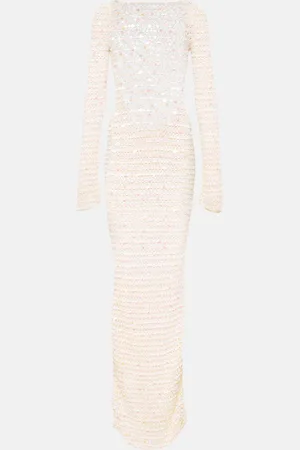 AYA MUSE Maxikleid mit Pailletten