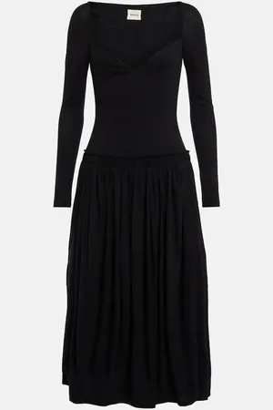 Khaite Midikleid aus Baumwolle