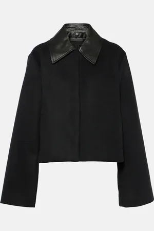 Proenza Schouler Cropped-Jacke aus einem Wollgemisch
