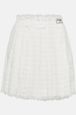 Balmain Minirock aus Tweed