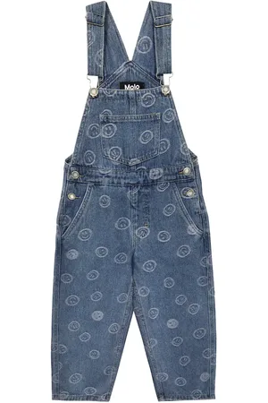 Molo Bedruckte Latzhose Aer aus Denim