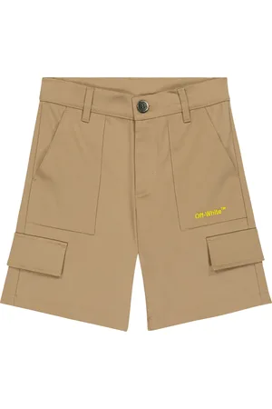 OFF-WHITE Shorts Helvetica aus Baumwolle