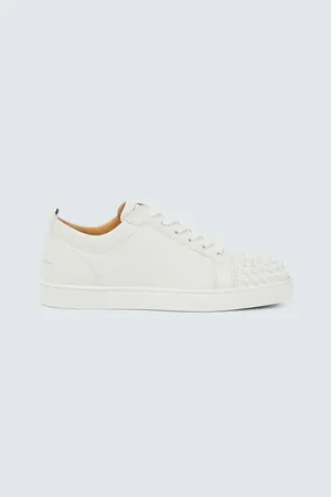 Christian Louboutin Sneakers Louis Junior Spikes aus Leder