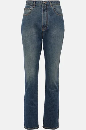 Alaïa Alaïa High-Rise Slim Jeans