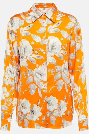 Erdem Bedruckte Bluse Lillia aus Satin