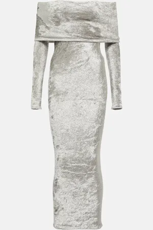Alaïa Alaïa Midikleid aus Samt