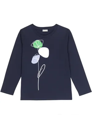 Il gufo Longsleeve aus Baumwolle