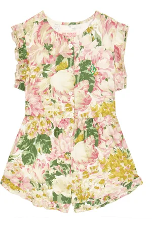 The Animals Observatory Playsuit Squirrel aus Baumwolle
