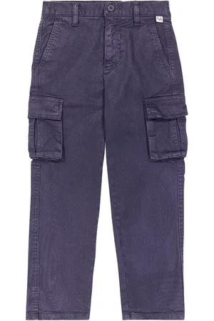 Il gufo Cargohose aus Baumwoll-Gabardine
