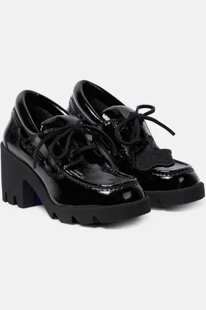 Burberry Loafer-Pumps Stride aus Leder