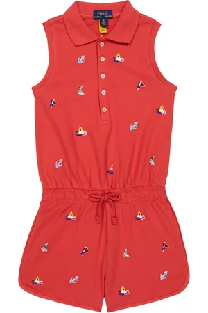 Ralph Lauren Bestickter Spieler aus Baumwolle