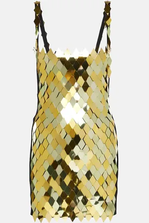 The Attico Minikleid Rue mit Pailletten