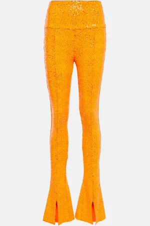 Norma Kamali High-Rise Leggings mit Pailletten