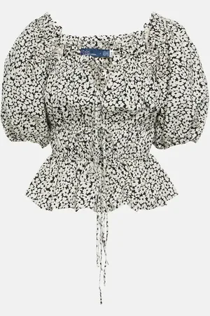 Ralph Lauren Bedruckte Bluse aus Baumwolle