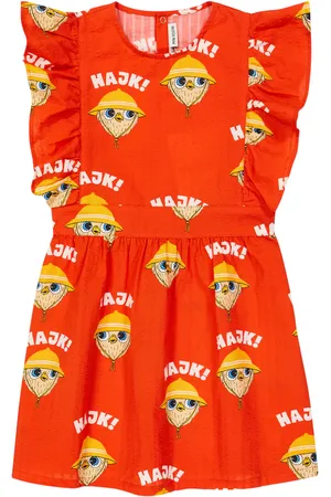 Mini Rodini Kleid aus Baumwolle