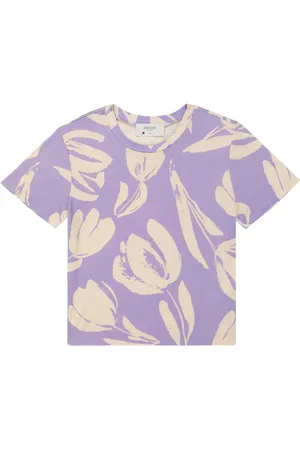 PAADE Bedrucktes T-Shirt Tulip aus Jersey