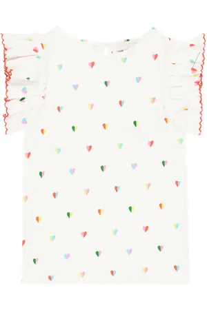 Stella McCartney Bedrucktes T-Shirt aus Baumwolle