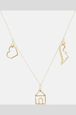 Aliita Halskette Trio Pura aus 9kt Gelbgold