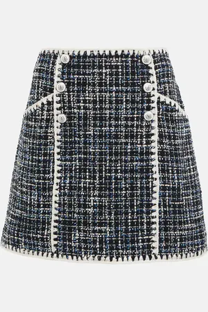 VERONICA BEARD Minirock Medford aus Tweed