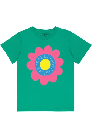 Stella McCartney T-Shirt aus Baumwoll-Jersey
