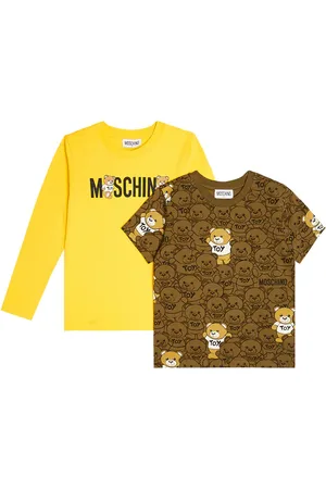 Moschino Set aus T-Shirt und Longsleeve aus Jersey