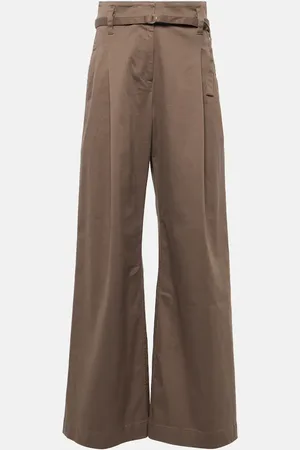 Proenza Schouler Weite High-Rise-Hose Raver aus Twill