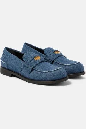 Miu Miu Loafers aus Denim