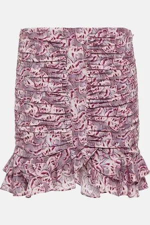 Isabel Marant Minirock Milendi aus einem Seidengemisch