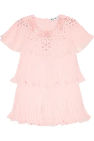 Self-Portrait Kleid aus Chiffon
