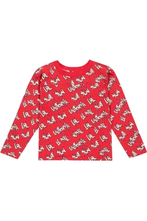 ERL Bedrucktes Longsleeve aus Baumwolle