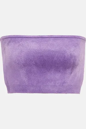 Alaïa Alaïa Bandeau-Top aus Samt