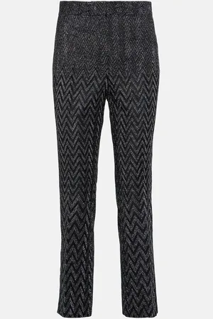 Missoni High-Rise-Hose aus Strick
