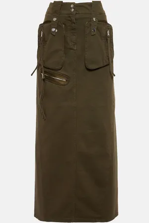 BLUMARINE Maxirock aus Denim