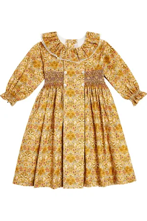La Coqueta Bedrucktes Kleid Roda aus Baumwolle