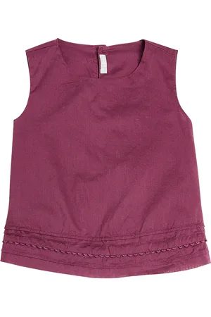 Il gufo Top aus Baumwoll-Jersey