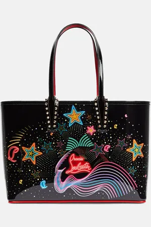 Christian Louboutin Tote Cabata Small aus Lackleder