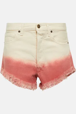 Alanui Jeansshorts Bright Hues