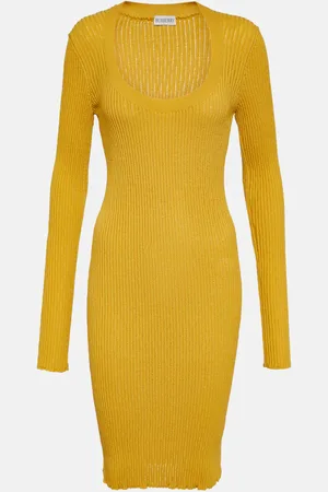 Burberry Midikleid aus einem Wollgemisch