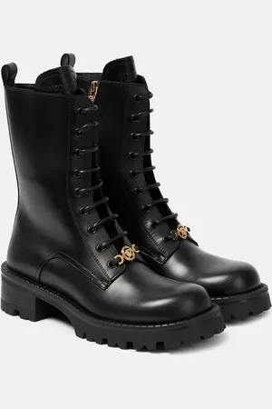 VERSACE Schnürstiefel Vagabond aus Leder