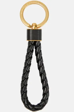 Bottega Veneta Schlüsselanhänger Intrecciato aus Leder