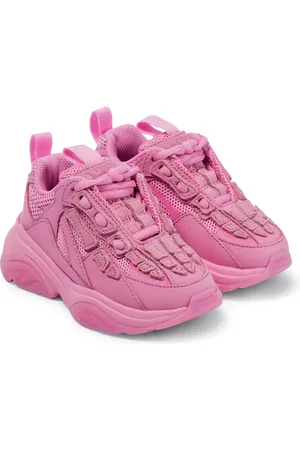 AMIRI Sneakers Bone mit Veloursleder