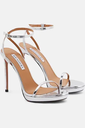 Aquazzura Sandalen Olie 115 aus Lederimitat