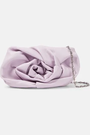 Burberry Clutch Rose aus Leder