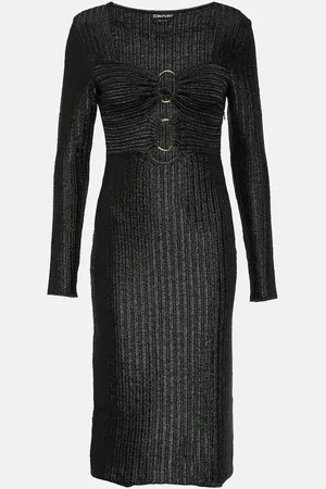 Tom Ford Midikleid aus einem Baumwollgemisch