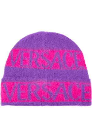 VERSACE Beanie Versace Allover aus Wolle