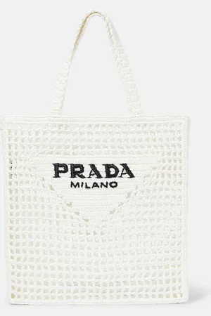 Prada Tote aus Raffiabast
