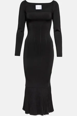 GALVAN Midikleid Atalanta aus Rippstrick