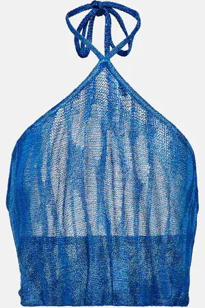 Missoni Cropped-Top aus Häkelstrick