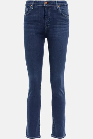 AG Jeans High-Rise Slim Jeans Mari